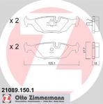 Zimmermann 21089.150.1 комплект тормозных колодок, дисковый тормоз на SAAB 9000