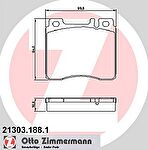 Zimmermann 21303.188.1 комплект тормозных колодок, дисковый тормоз на MERCEDES-BENZ S-CLASS (W140)