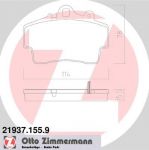 Zimmermann 21937.155.9 комплект тормозных колодок, дисковый тормоз на PORSCHE BOXSTER (987)