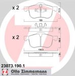 ZIMMERMANN Колодки торм.пер. (23073.190.1)