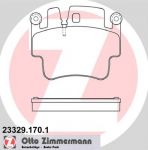 Zimmermann 23329.170.1 комплект тормозных колодок, дисковый тормоз на PORSCHE BOXSTER (987)