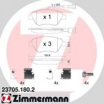 Zimmermann 23705.180.2 комплект тормозных колодок, дисковый тормоз на FIAT DOBLO Cargo (223)