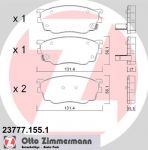 Zimmermann 23777.155.1 комплект тормозных колодок, дисковый тормоз на MAZDA 626 V Hatchback (GF)