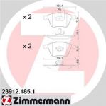 Zimmermann 23912.185.1 комплект тормозных колодок, дисковый тормоз на VOLVO V40 Наклонная задняя часть