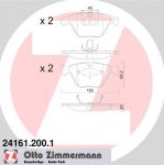Zimmermann 24161.200.1 комплект тормозных колодок, дисковый тормоз на 3 купе (E92)
