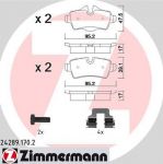 Zimmermann 24289.170.2 комплект тормозных колодок, дисковый тормоз на MINI MINI Roadster (R59)