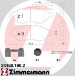 Zimmermann 24468.190.2 комплект тормозных колодок, дисковый тормоз на FIAT DUCATO c бортовой платформой/ходовая часть (250, 290)