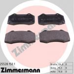 Zimmermann 25528.150.1 комплект тормозных колодок, дисковый тормоз на OPEL CORSA E Van
