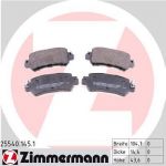 Zimmermann 25540.145.1 комплект тормозных колодок, дисковый тормоз на MAZDA CX-3 (DK)