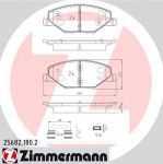Zimmermann 25682.180.2 комплект тормозных колодок, дисковый тормоз на SKODA RAPID Spaceback (NH1)