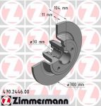 Zimmermann 470.2446.00 тормозной диск на RENAULT MEGANE II (BM0/1_, CM0/1_)