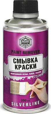 AGAT AVTO SILVERLINE SL0701 смывка старой краски, банка 200 мл