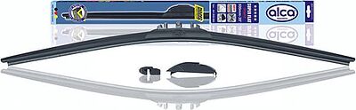 ALCA 056 000 Щтка стеклоочистителя SUPER FLAT 650 mm (беcкар.кр.под крючок узкий и шир) 1 шт