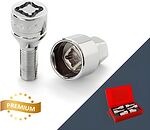 Anmax S032949 Комплект болтов-секреток M12×1.25, 52/27 мм, комплект 4+2, конус, ключ 17×19 мм, хром Anmax S032949 Комплект болтов-секреток M12×1.25, 52/27 мм, комплект 4+2, конус, ключ 17×19 мм, хром