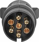 Arnezi A0105041 вилка фаркопа 7-контактная, пластиковая, универсальная Arnezi A0105041 вилка фаркопа 7-контактная, пластиковая, универсальная