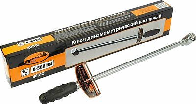 АвтоDело 40312 ключ динамометрический шкальный 1/2