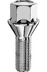 Bimecc C17B28 болт колесный M12×1,25×28, CH17, конус 60°, белый цинк