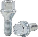 Bimecc болт колесный M12×1,5×26, CH17, конус 60°, белый цинк Bimecc болт колесный M12×1,5×26, CH17, конус 60°, белый цинк