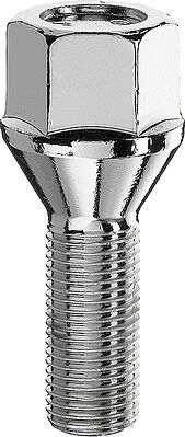 Bimecc B14 колёсный болт M12×1,25×28, CH19, конус 60°, цинк
