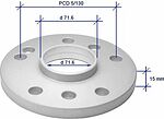 SP15POR 15mm 5x130 d71.6 Анодир