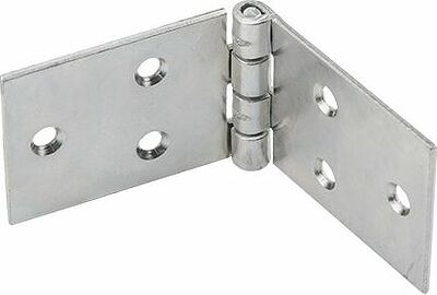 ЧЕТЫРЕ СЕЗОНА 79-1043 Петля карточная 40х109 цинк ЧЕТЫРЕ СЕЗОНА