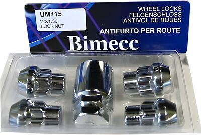 Colombo Гайка секретная M12x1,5 (21), конус, открытая, 4+1 ключ, Цинк, UMO115 BC S033057