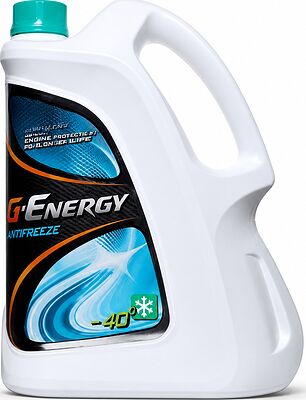G-Energy Antifreeze 40 2422210126 антифриз готовый −40 °C, зелёный, 5 кг