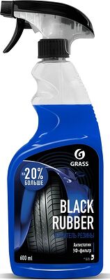 GRASS 110384 Black rubber полироль-чернитель шин, триггер 600 мл