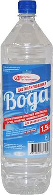 GT Вода дистиллированная, 1.5 л