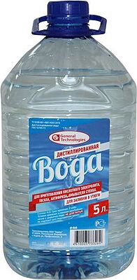 GT Вода дистиллированная, 5 л