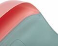 HALSA HLS-BI-101 Фартук нагрудный для кормления с жестким карманом, зеленый с розовым HALSA