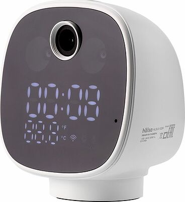 HALSA HSL-S-102W Умная Wi-Fi камера 5в1 с часами, термометром и ночником HALSA