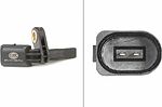 Hella 6PU 012 039-011 датчик скорости вращения колеса передний VW, Audi, Skoda, Seat (7H0 927 803)