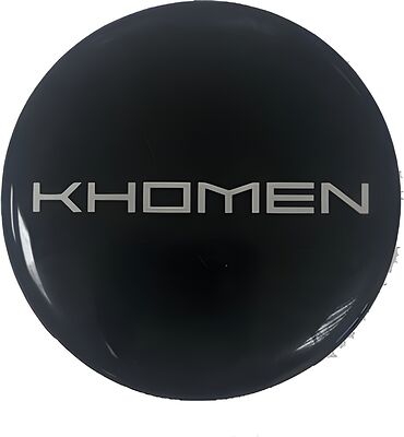 Khomen Wheels К2-237040 стикер-эмблема KHOMEN 56 мм, чёрный