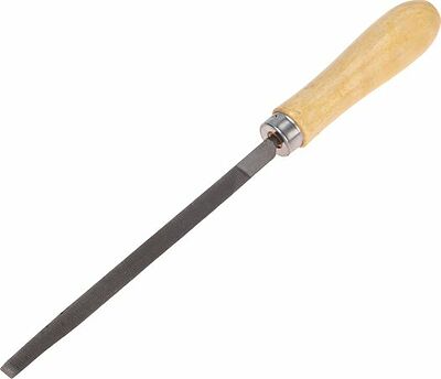 Kranz KR-12-4121 Напильник треугольный KRANZ 150 мм, деревянная ручка