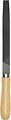 Kranz KR-12-4122 Напильник плоский KRANZ 150 мм, деревянная ручка