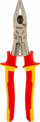 Kranz KR-12-4651-3 Плоскогубцы многофункциональные диэлектрические 230мм KRANZ