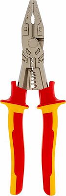 Kranz KR-12-4651-3 Плоскогубцы многофункциональные диэлектрические 230мм KRANZ