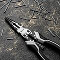 Kranz KR-12-4653-5 Тонкогубцы многофункциональные универсальные 200мм KRANZ Kranz KR-12-4653-5 Тонкогубцы многофункциональные универсальные 200мм KRANZ