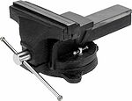 Kranz KR-12-5103 Тиски слесарные 200мм, поворотные, с наковальней KRANZ