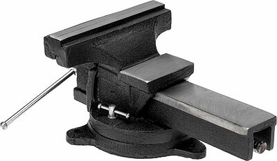 Kranz KR-12-5103 Тиски слесарные 200мм, поворотные, с наковальней KRANZ