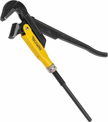 Kranz KR-12-5902 Ключ трубный рычажный KRANZ № 1, 300 мм, литой
