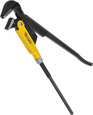 Kranz KR-12-5903 Ключ трубный рычажный KRANZ № 2, 400 мм, литой