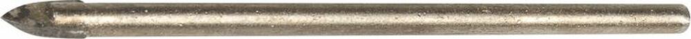 Kranz KR-12-6801 Сверло по стеклу и керамике 3 мм, 2 грани, цилиндр. хвостовик Kranz