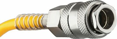 Kranz KR-16-1172 Шланг спиральный для компрессора, с быстросъемным соединением, 10м KRANZ