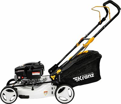 Kranz KR-16-1235 Газонокосилка бензиновая KR-430NSP несамоходная, 150см3, 43см KRANZ
