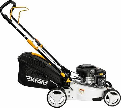 Kranz KR-16-1235 Газонокосилка бензиновая KR-430NSP несамоходная, 150см3, 43см KRANZ
