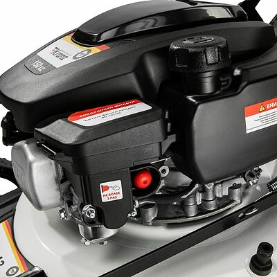 Kranz KR-16-1235 Газонокосилка бензиновая KR-430NSP несамоходная, 150см3, 43см KRANZ
