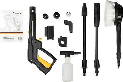 Kranz KR-16-1269 Мойка высокого давления KR-171, 2200Вт, 450 л/ч, 170 Бар KRANZ