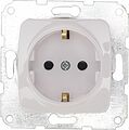 Kranz KR-78-0212 DEA Розетка 1-ая с/з з/ш с/у 16А мех. Бел KRANZ
